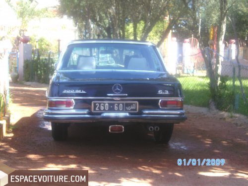 mercedes-benz classe s 1966 diesel voiture d'occasion casablanca