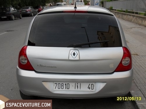 renault clio occasion à tanger, essence prix 71 000 dhs réf-tar1053
