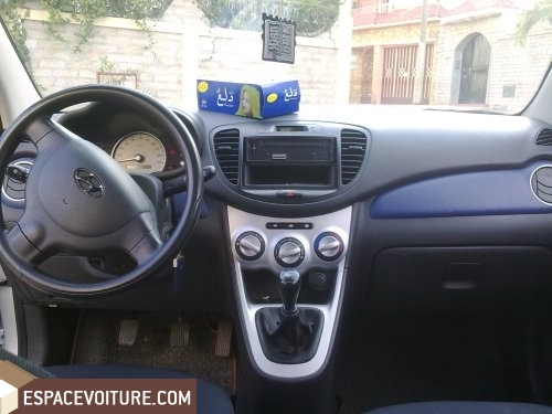 hyundai i10 occasion à tanger, essence prix 80 000 dhs réf-tar587