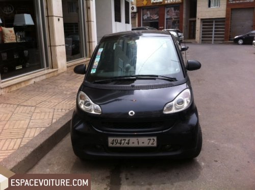 smart fortwo occasion à casablanca, essence prix 90 000 dhs réf-caa17139