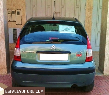 citroen c3 occasion à agadir, essence prix 65 000 dhs réf-agr1141