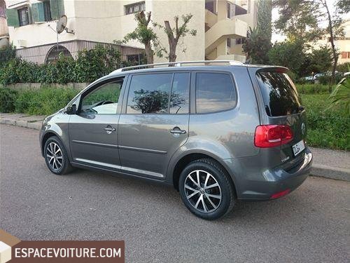 touran occasion à rabat, volkswagen touran diesel couleur gris réf